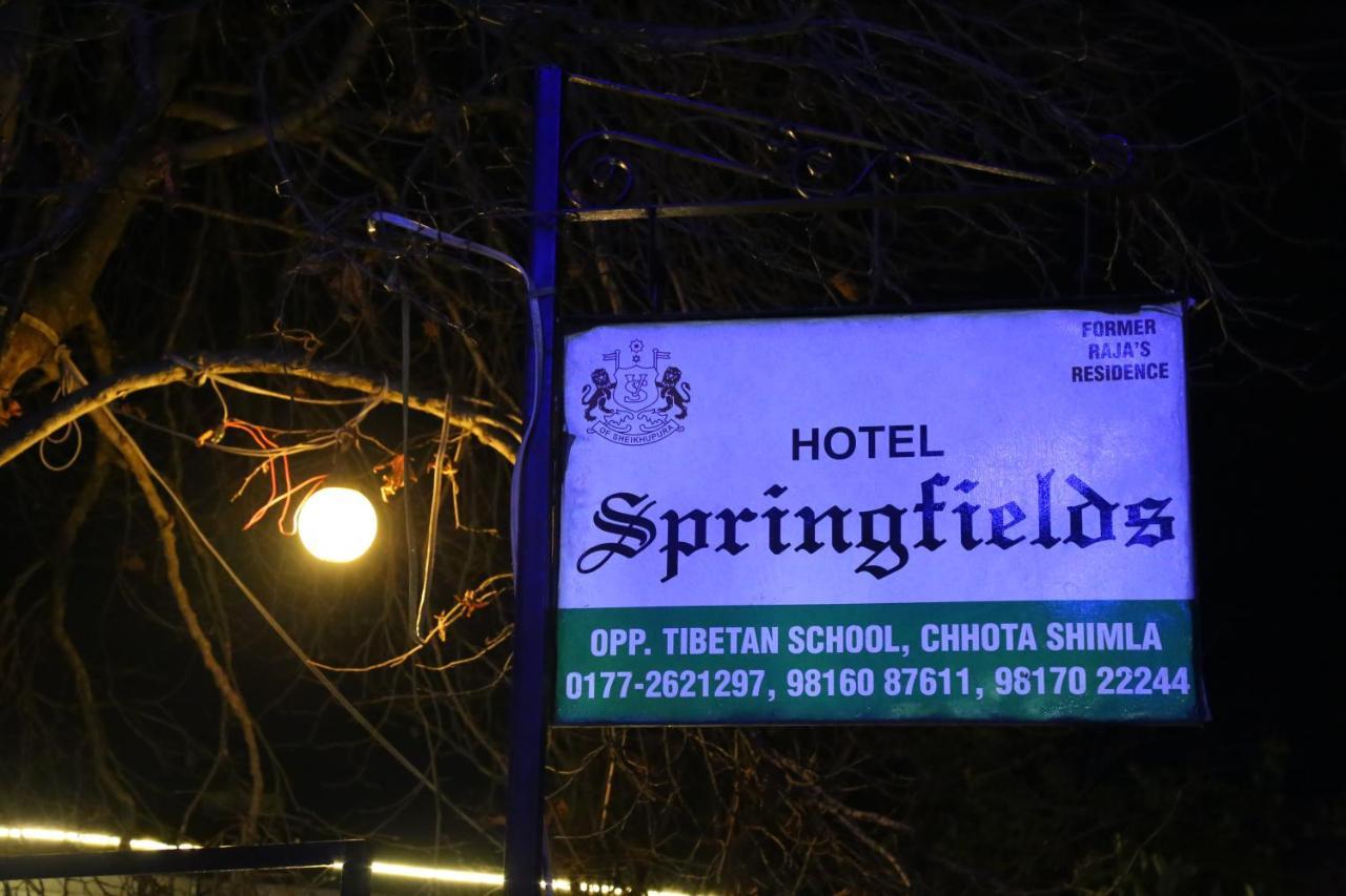 Springfields - A Heritage Palace Since 1902 Shimla Esterno foto